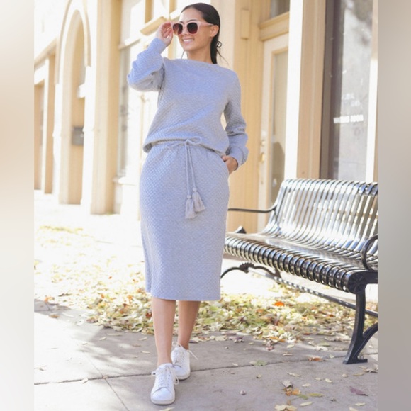 COPY - Dainty Jewell’s Find Me at the Fireplace Sweatshirt Skirt and Shirt Set … - Picture 2 of 7